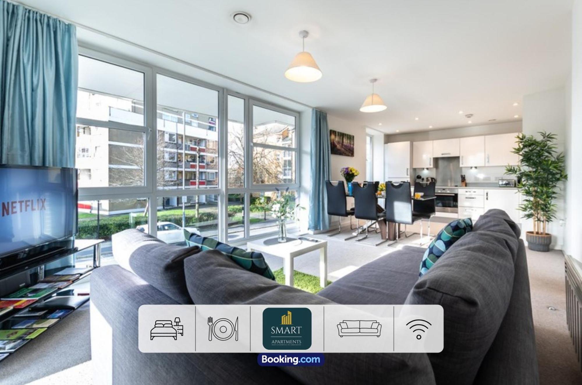 Spacious City Center Apartment By Smart Apartments Short Lets & Serviced Accommodation Apartment Southampton With Free Wifi Exterior foto