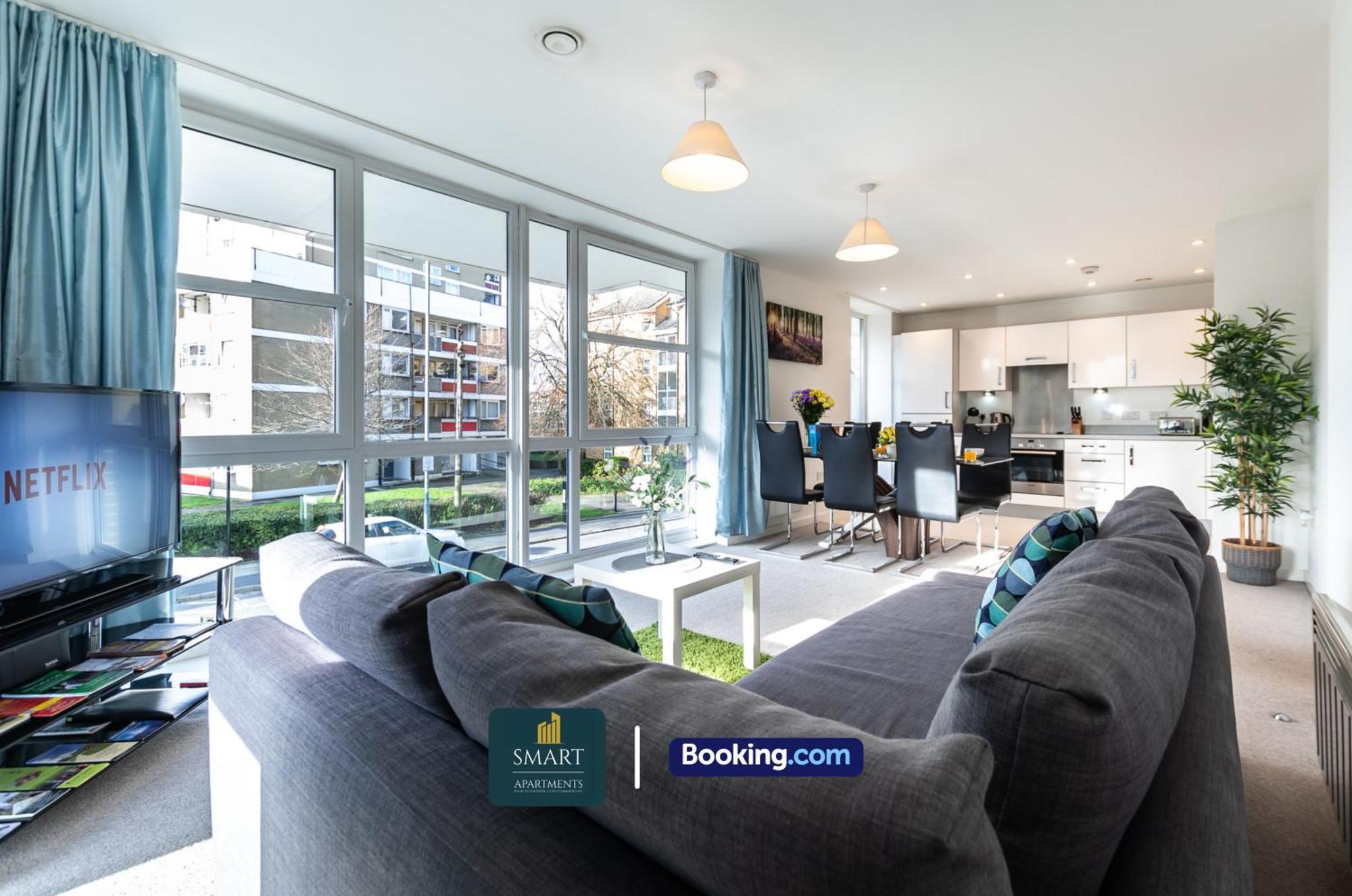 Spacious City Center Apartment By Smart Apartments Short Lets & Serviced Accommodation Apartment Southampton With Free Wifi Exterior foto