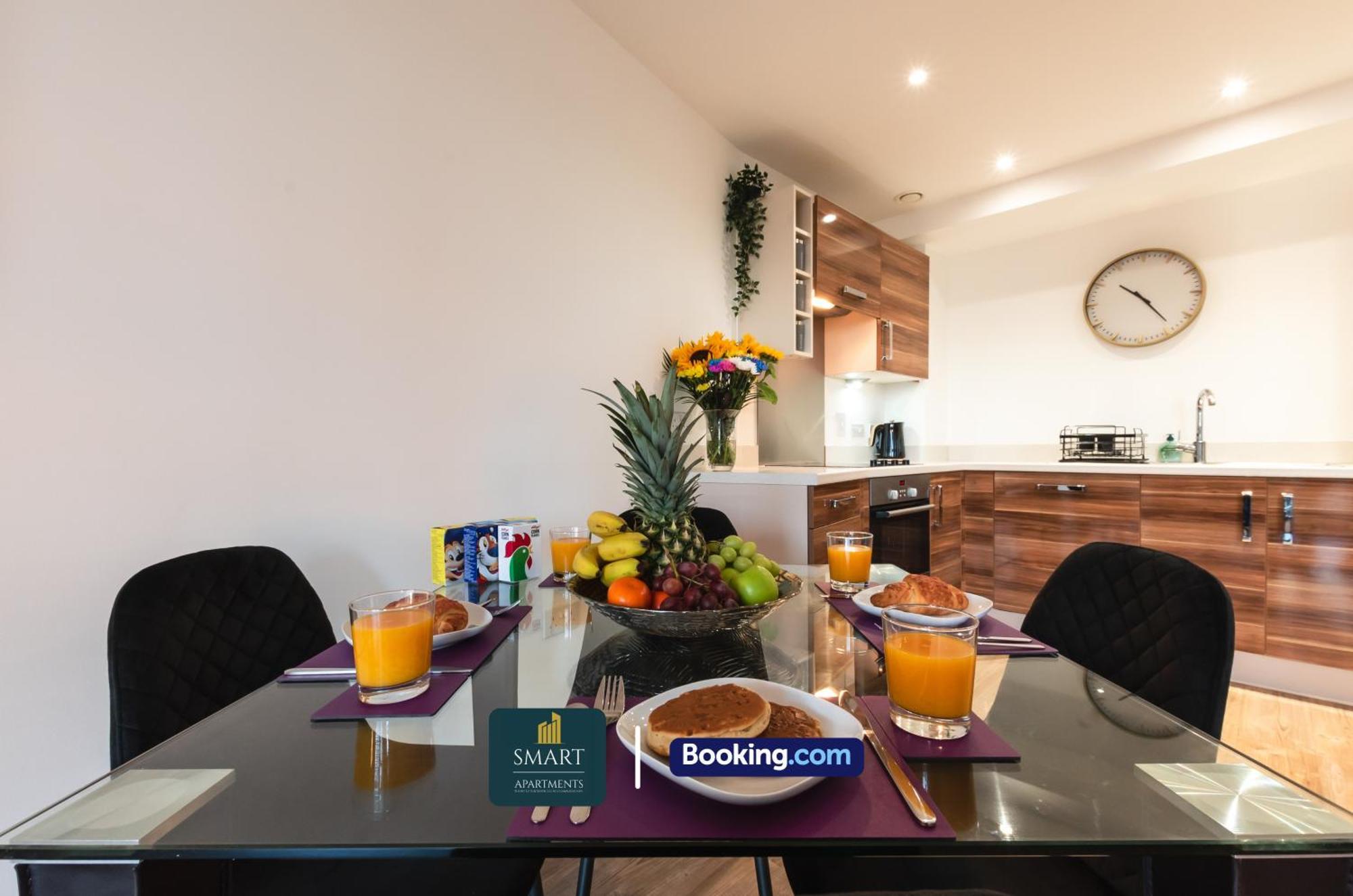 Spacious City Center Apartment By Smart Apartments Short Lets & Serviced Accommodation Apartment Southampton With Free Wifi Exterior foto